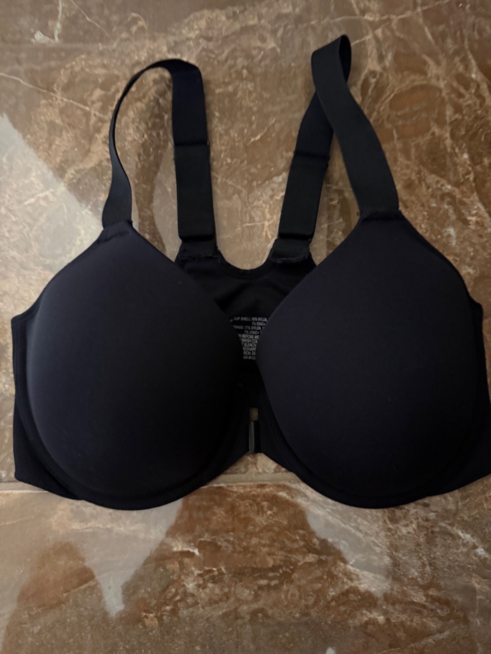 Paramour Black Smooth Full-Coverage T-Shirt Bra